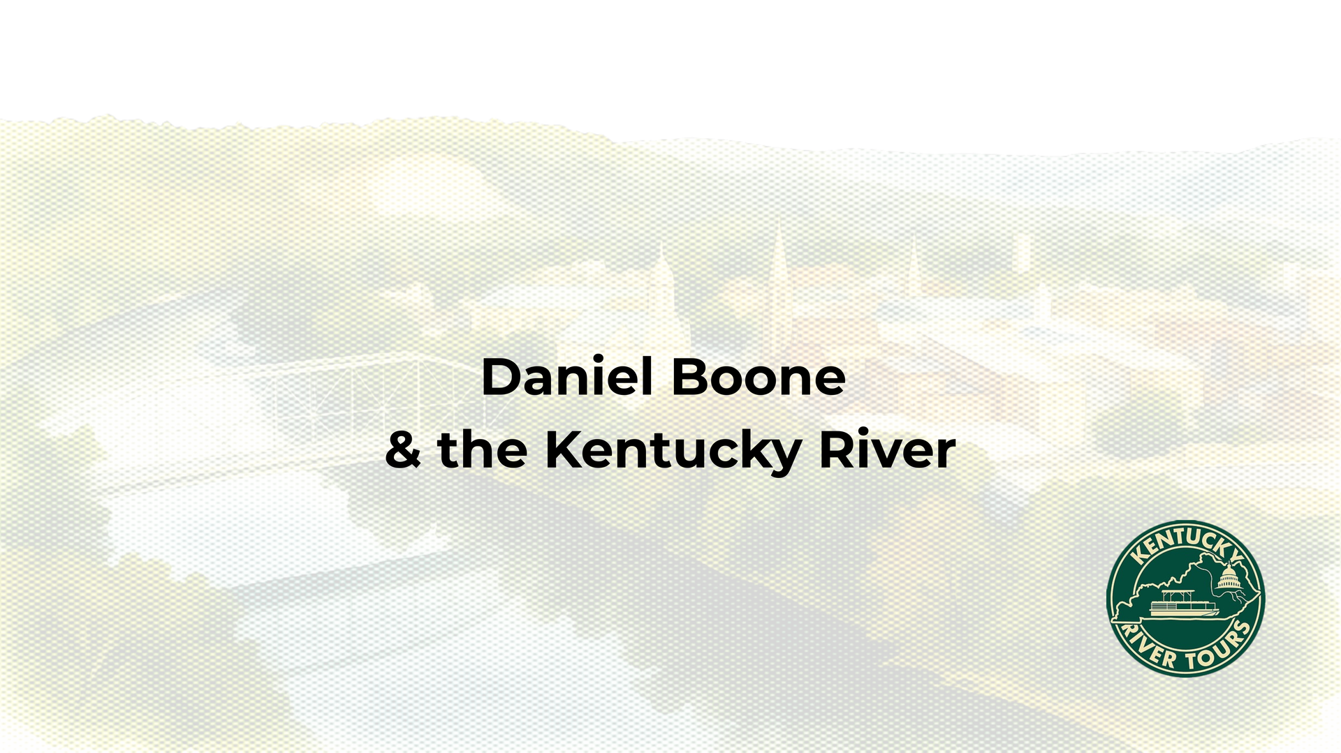 A bright, pixelated image of the Frankfort skyline that represents local pride and history.