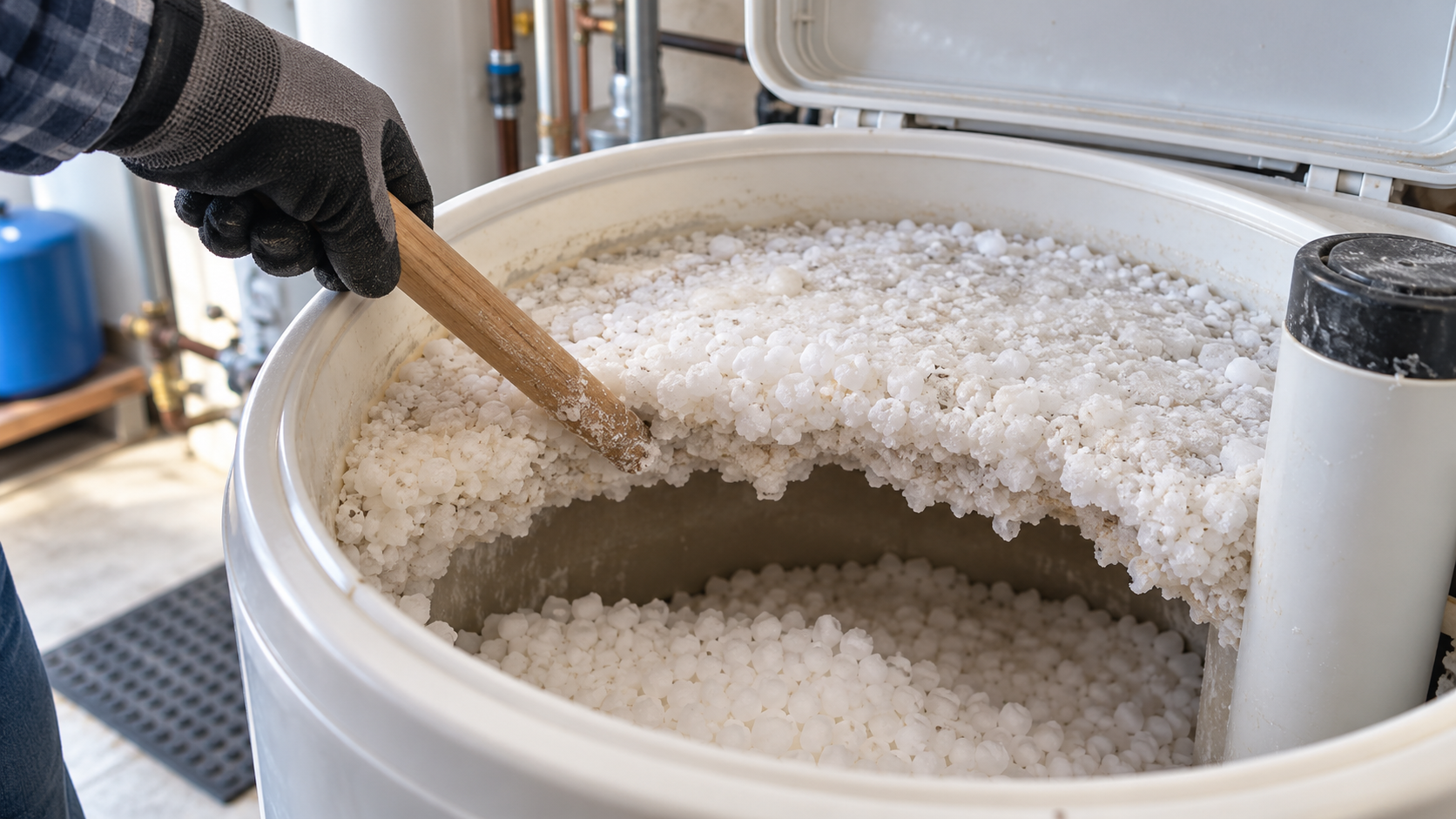 Salt_bridge_crust_inside_water_softener_brine_tank