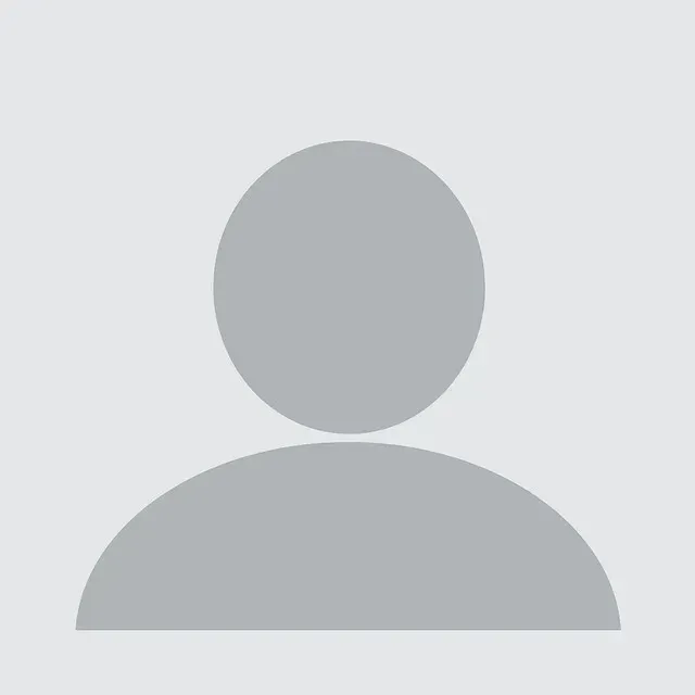 Gray generic user avatar icon on a light background