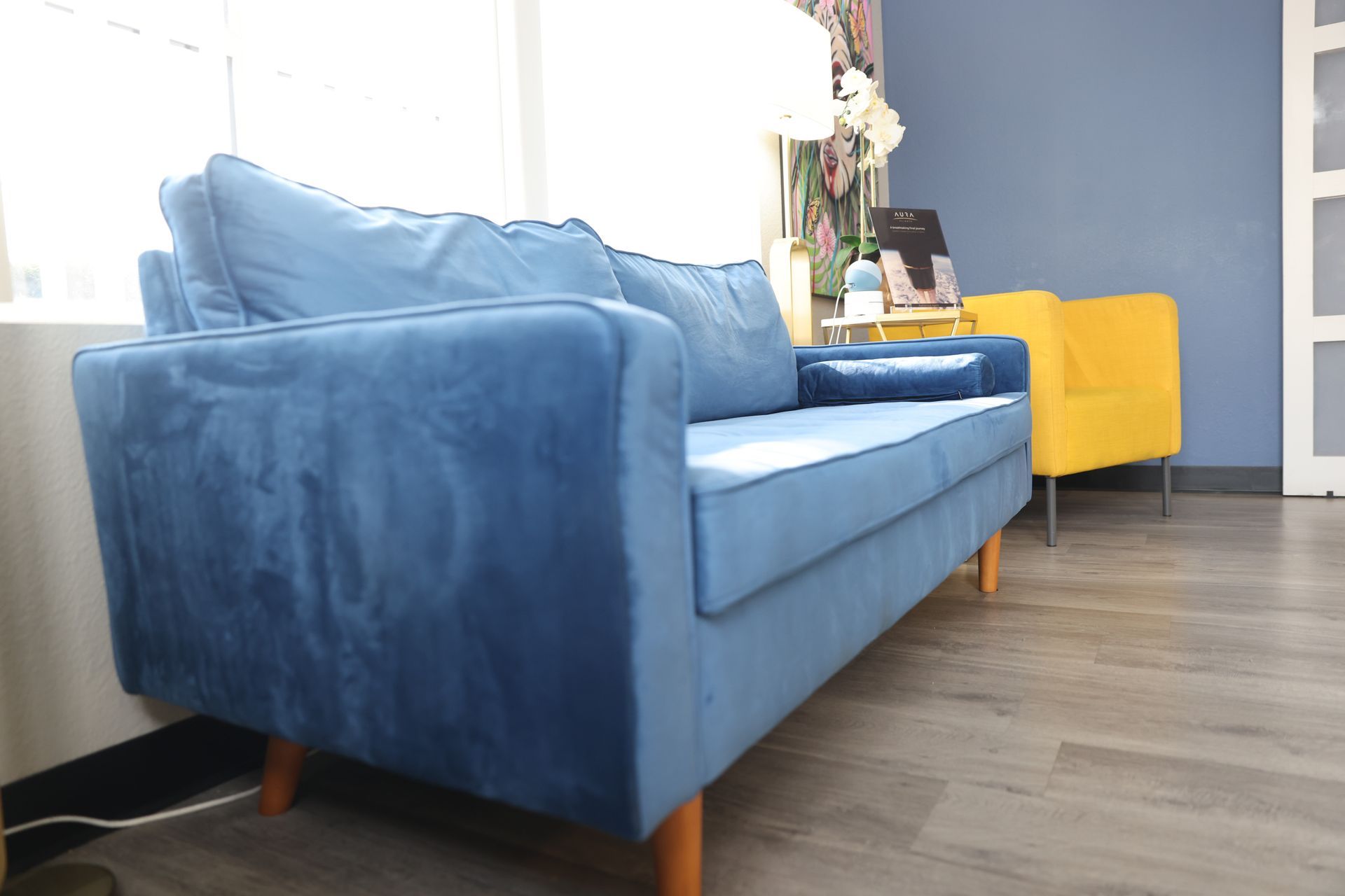 Comfortable family seating at the Inspired Life Memorials Summerlin funeral home