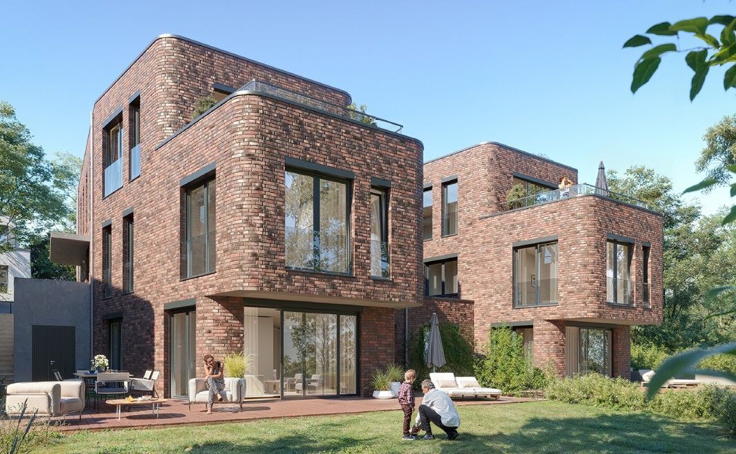 Architektur-Visualisierung mit realistischen Menschen