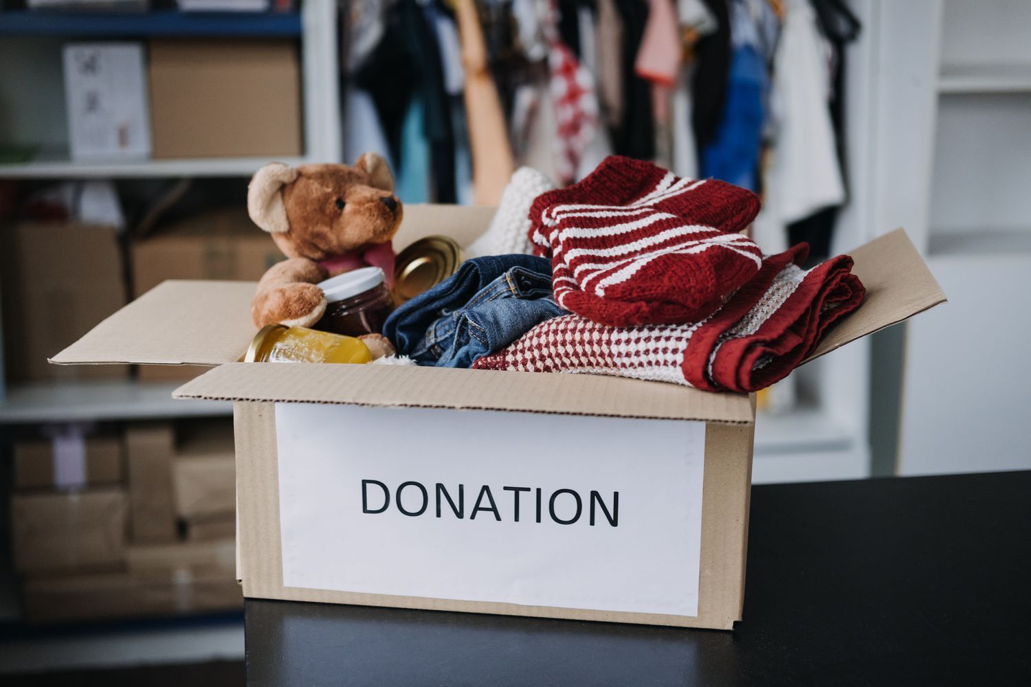 Deliveries for Charitable donations