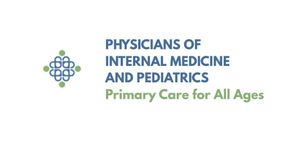 Logo for Physicians of Internal Medicine and Pediatrics, primary care for all ages.