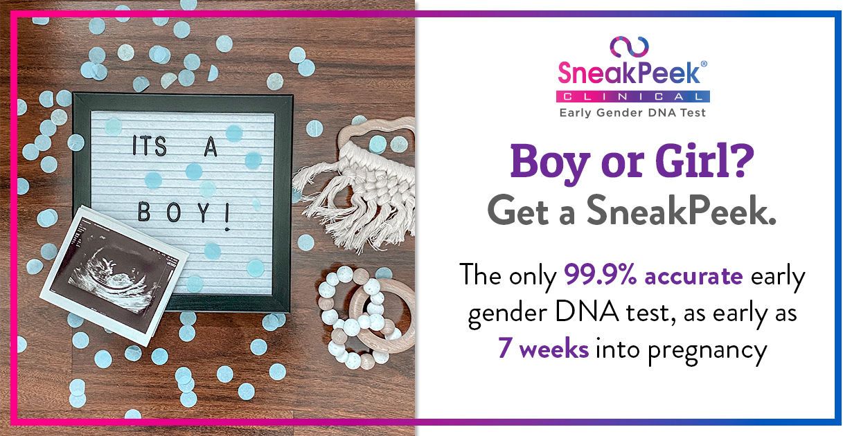 Sneak Peek Clinical Early Gender DNA Test Sneak Peek Clinical Early Gender DNA Test