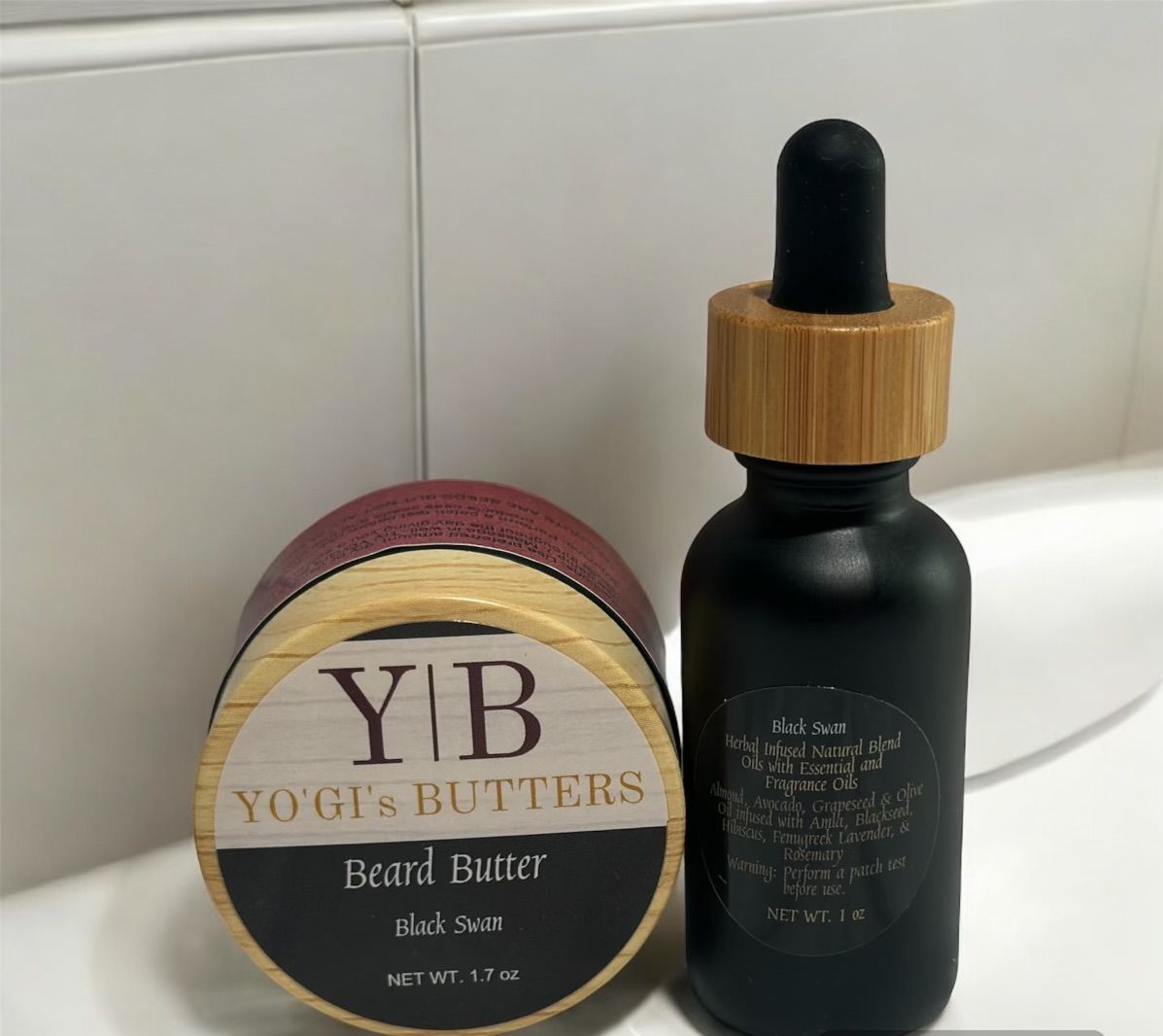 Beard and body butter and oil