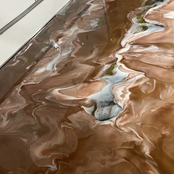 A metallic epoxy flooring in Valparaiso, IN by Resin Pros