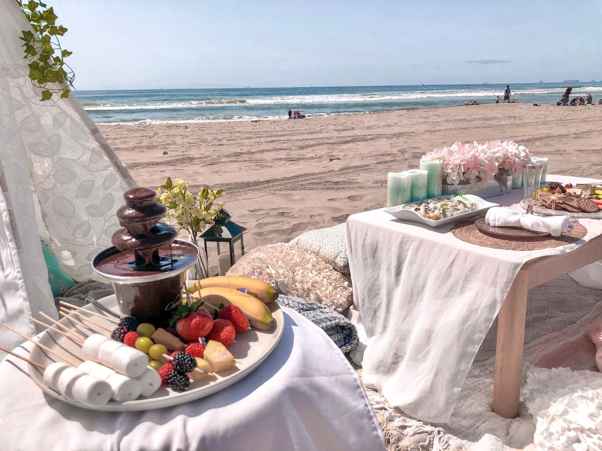 San Diego Picnics, Picnic Set Up, San Diego, CA