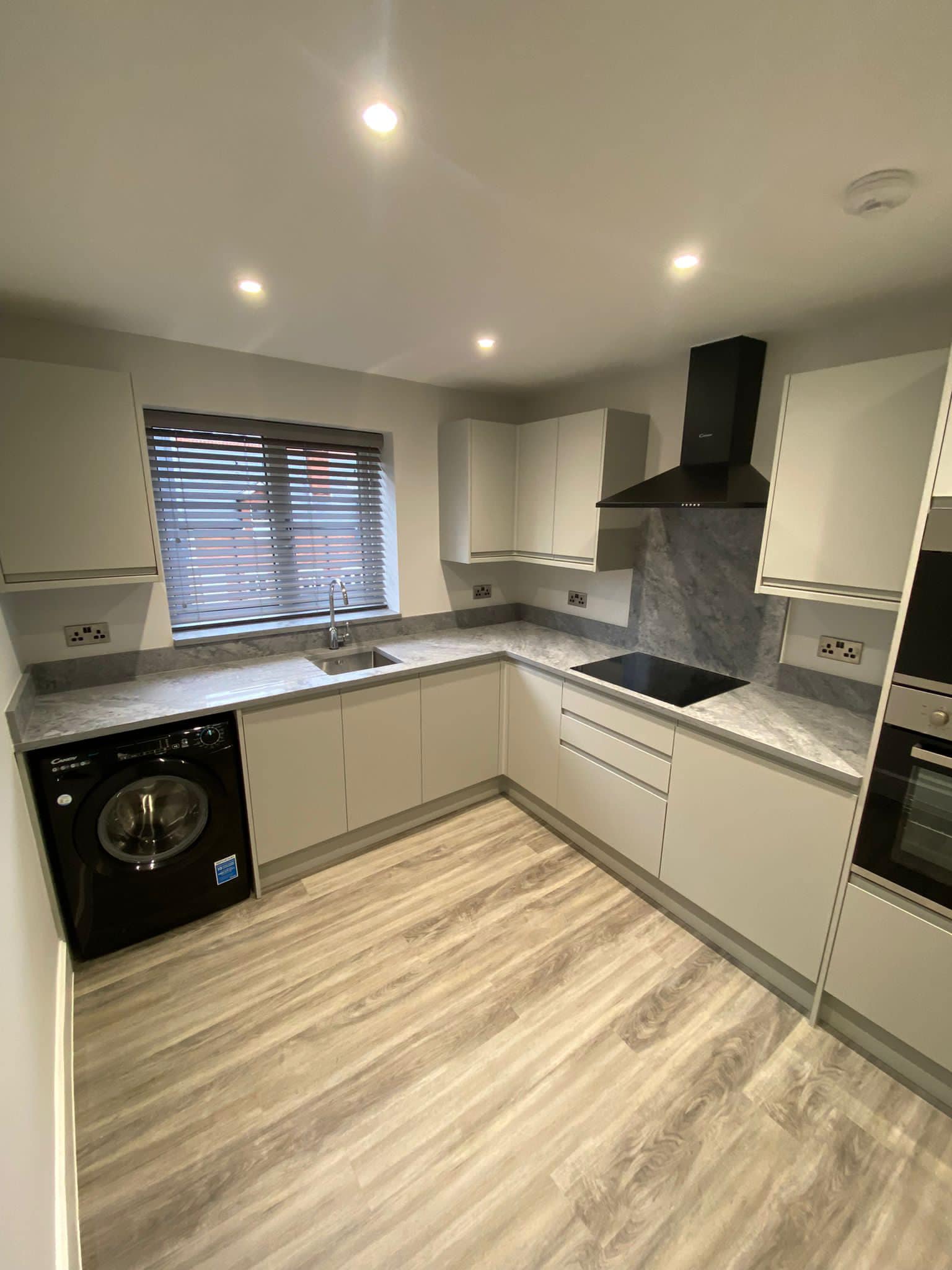 grey kitchen in reading