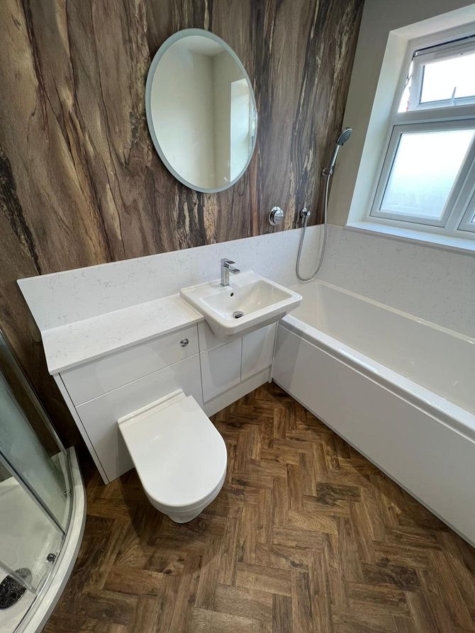 new bathroom in Reading