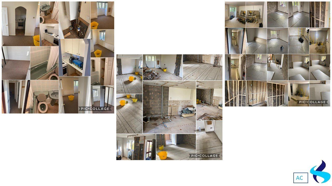Property renovation of a flat in Reading
