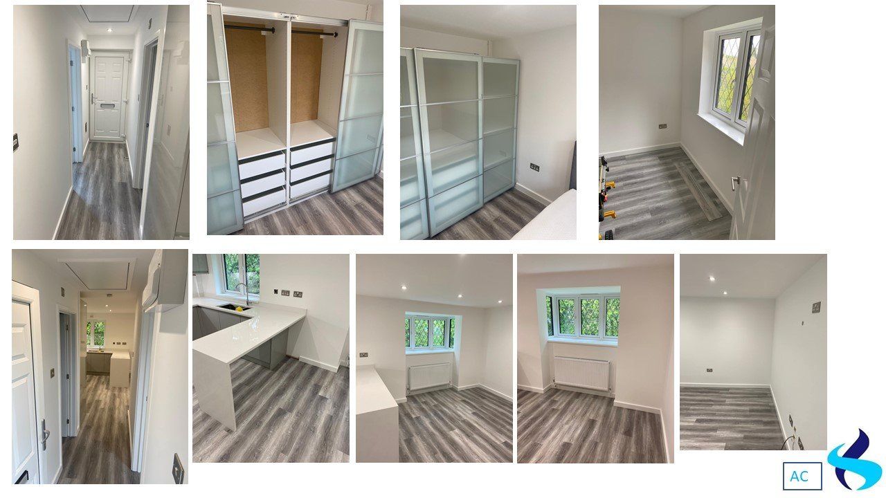1 bed flat renovation reading