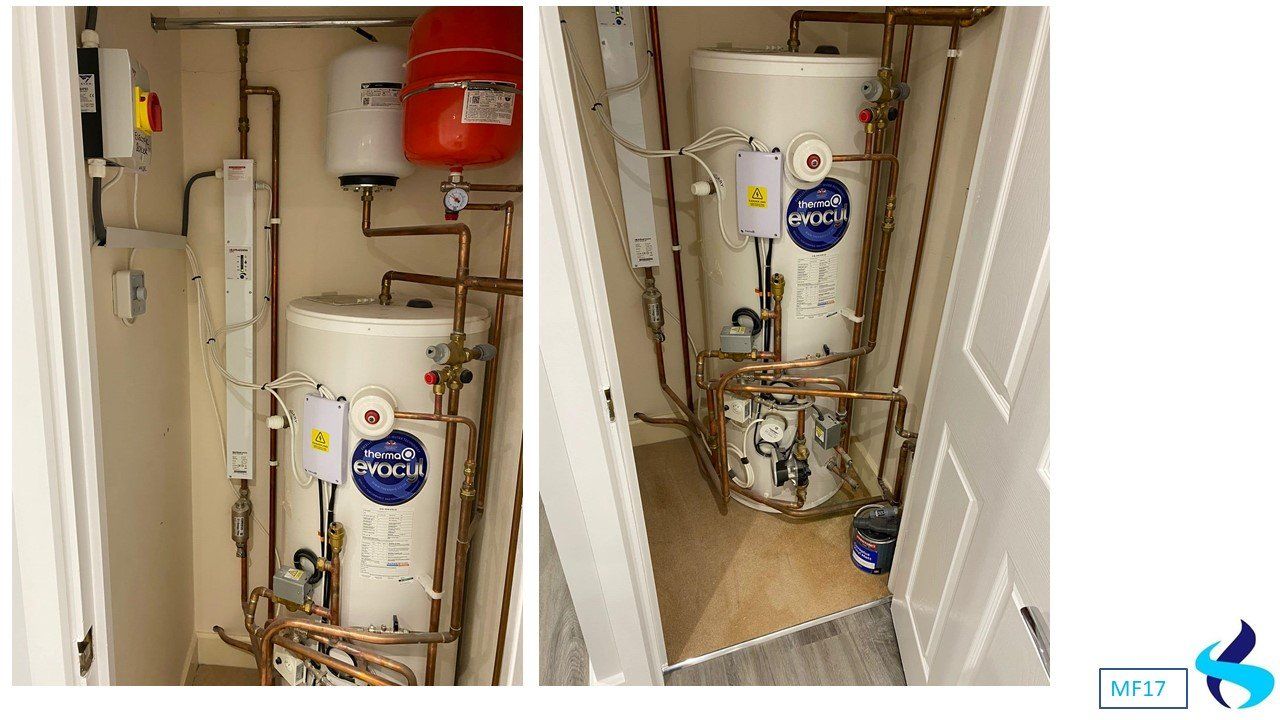 Property Renovation of a flat in Reading - New Boiler