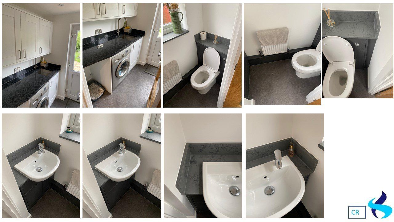 new cloakroom downstairs wc loo