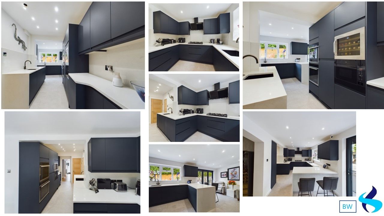 blue kitchen in reading