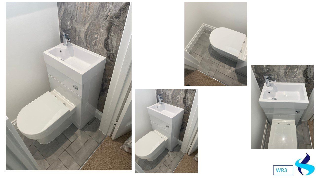 downstairs wc renovation in Reading