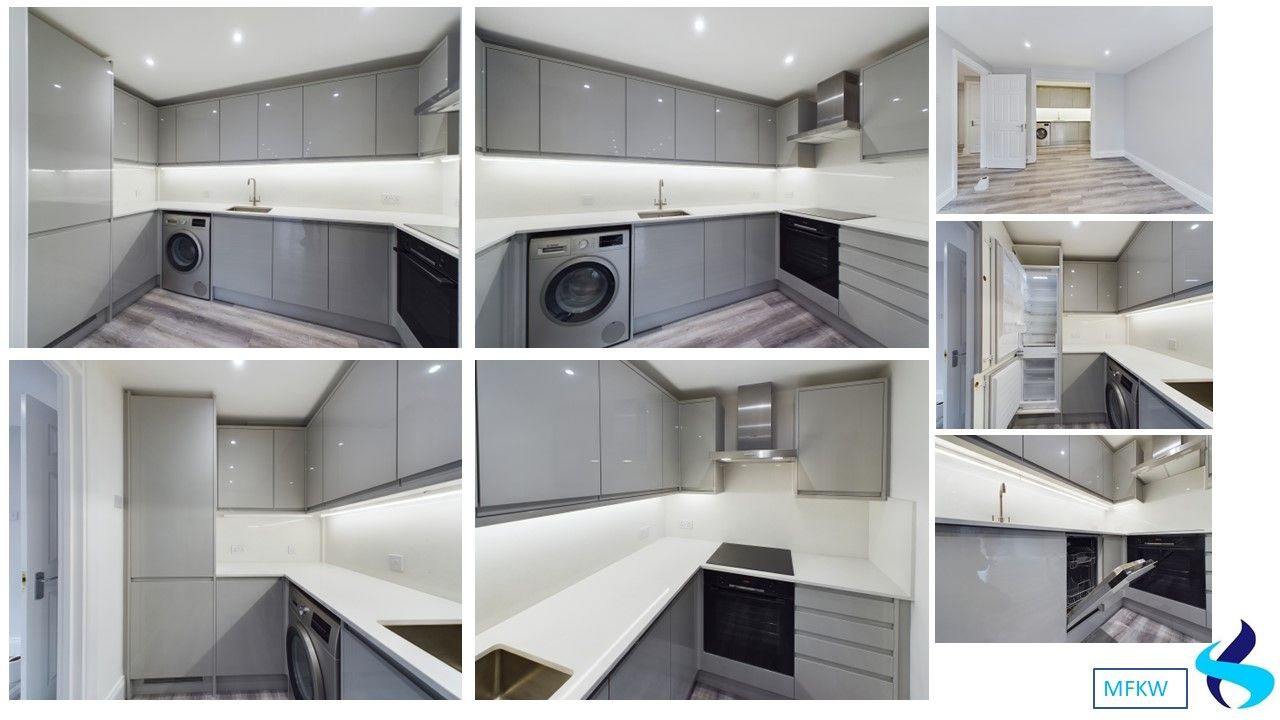 grey kitchen in reading