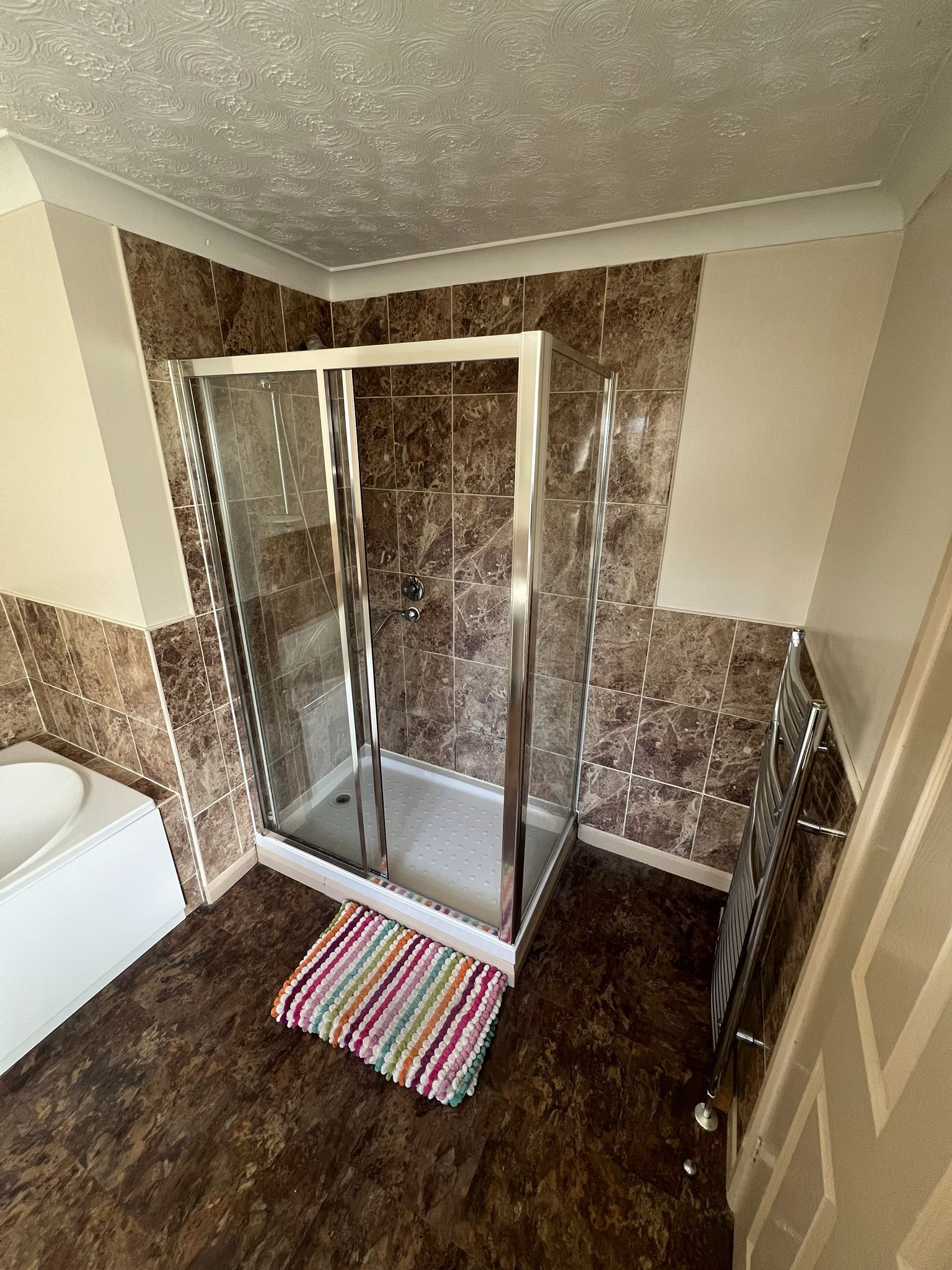 Before pic of a bathroom renovation in Tilehurst fitted by local fitters