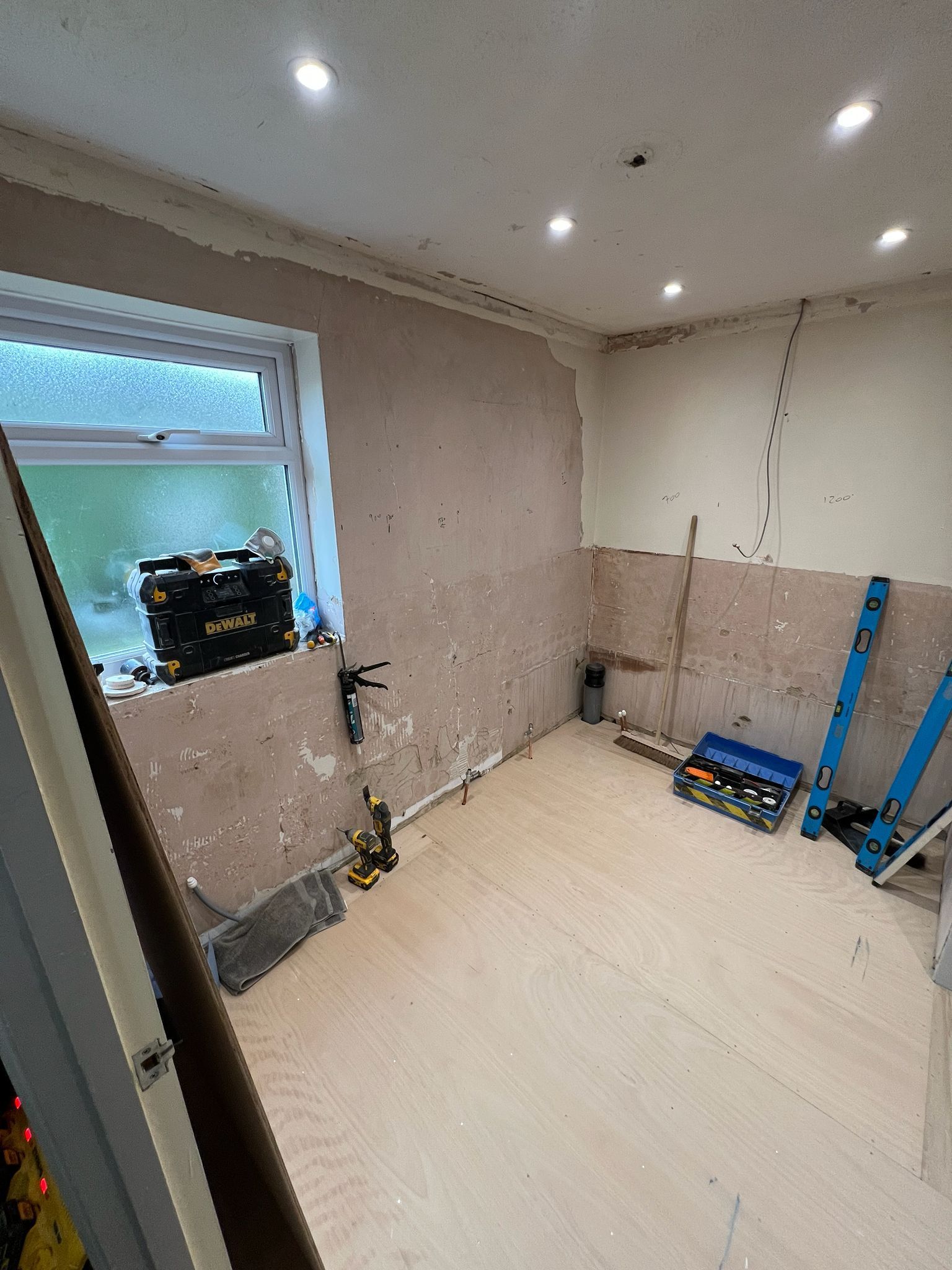Before pics of a bathroom remodel in Tilehurst