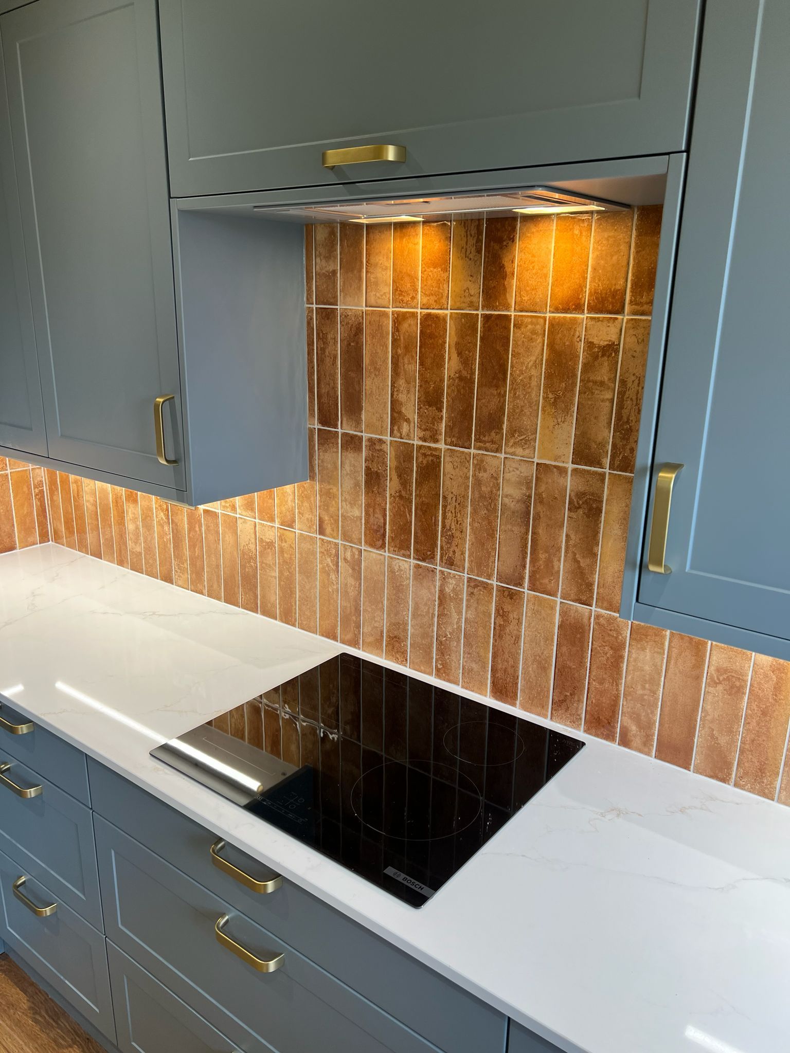 Kitchen Renovation in Caversham concealed extractor fan