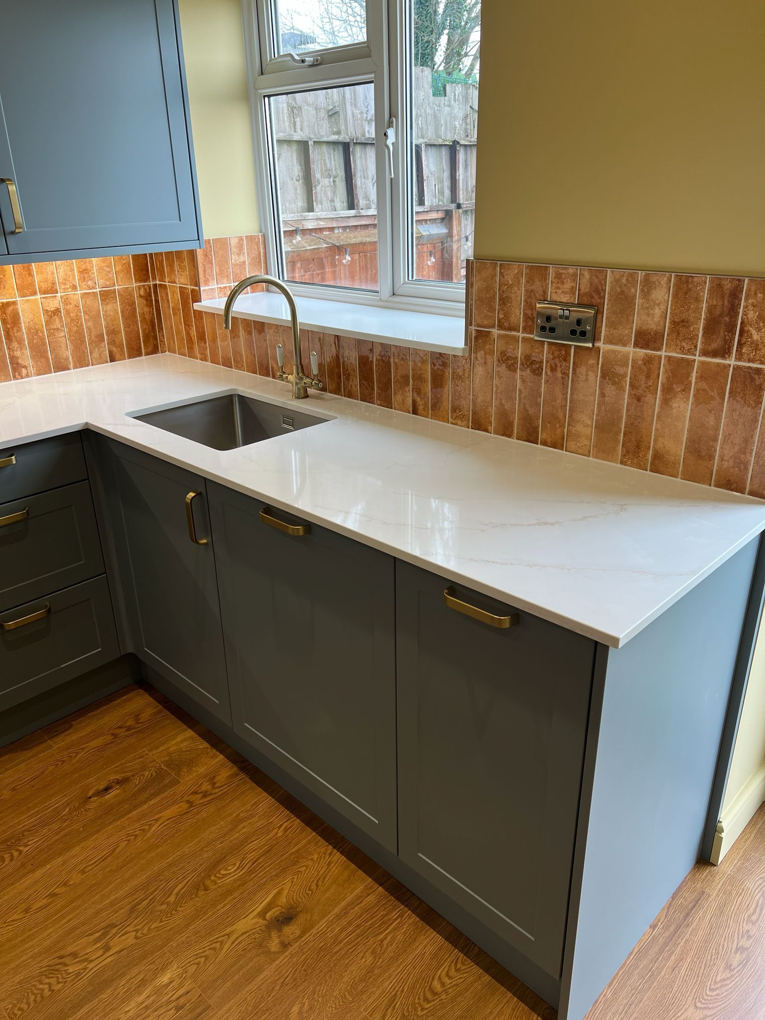 Kitchen Renovation in Caversham Blue units