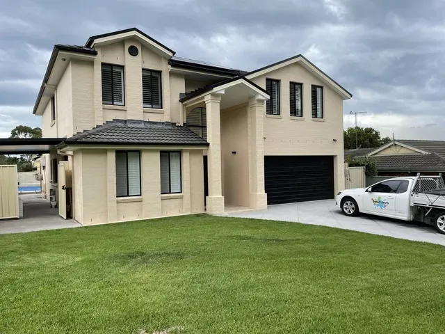 Big House With The Truck Outside — Penrith, NSW — Bright Spots Painting & Decorating