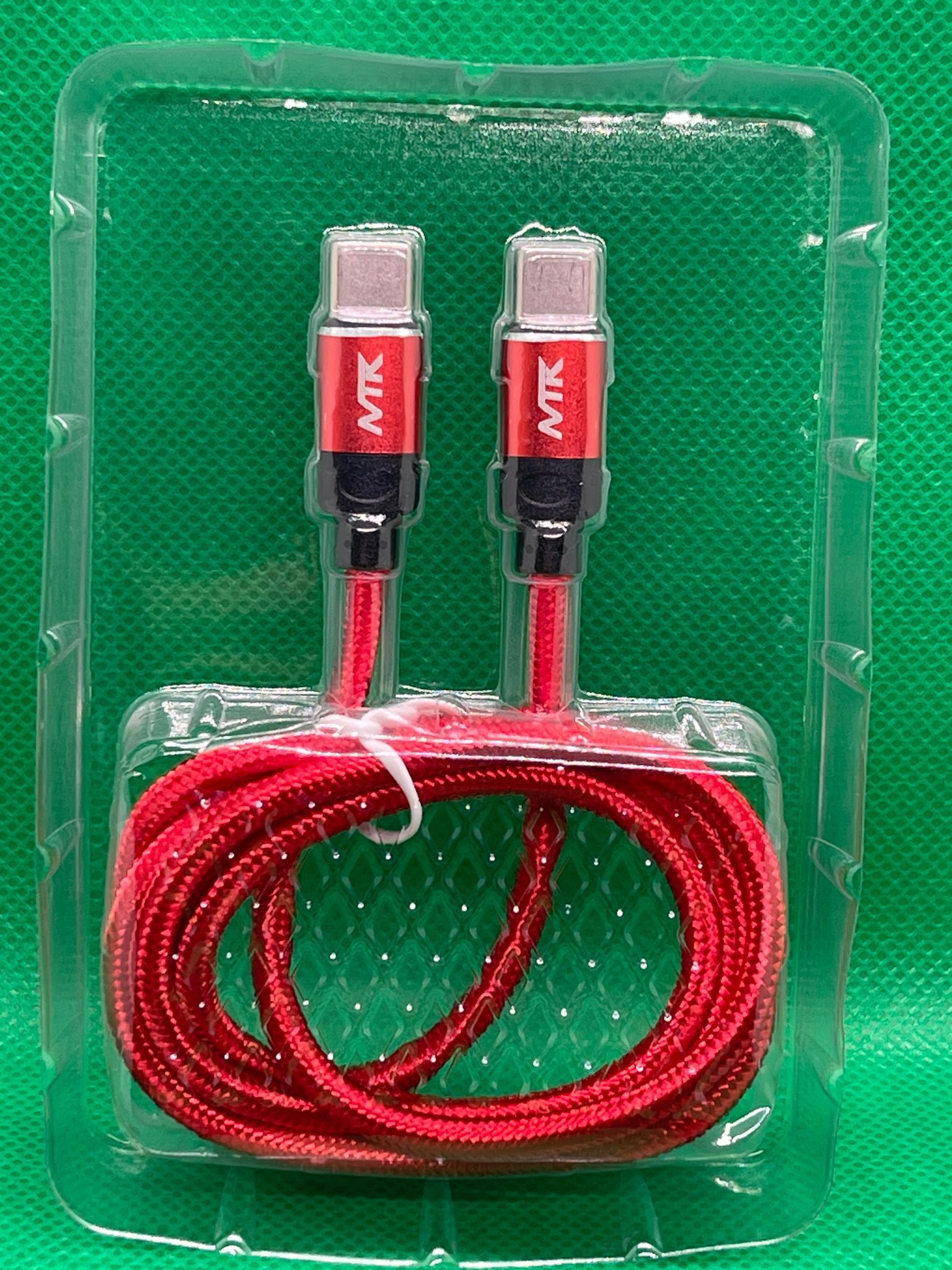 Type C to C  Braided  Cable 3ft