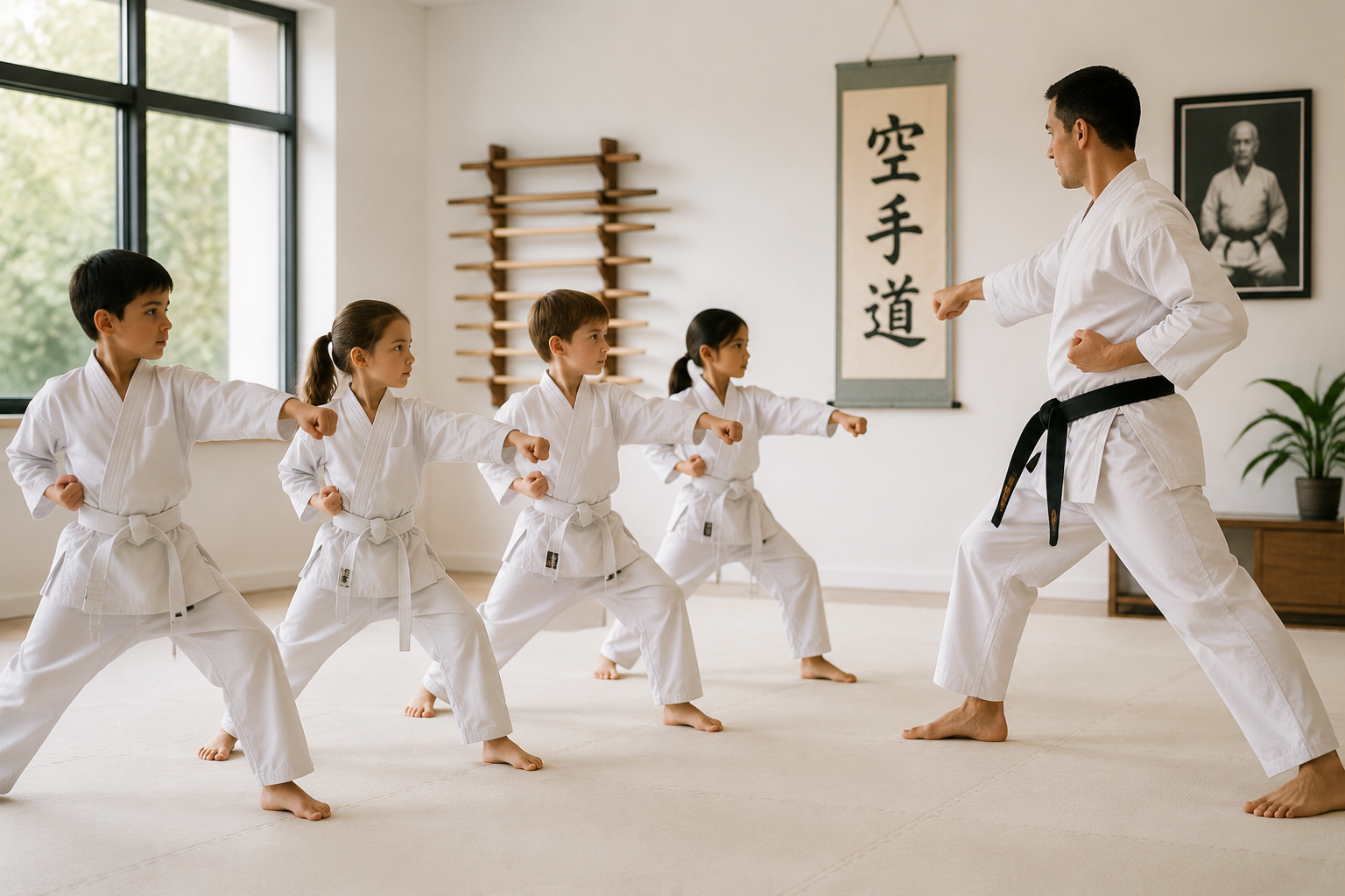  kids martial arts training in Columbus GA karate class