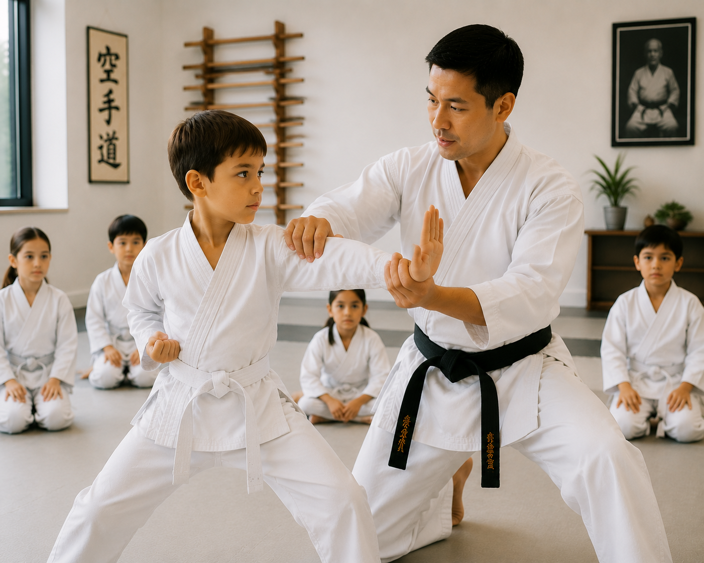 self defense training for kids karate instruction