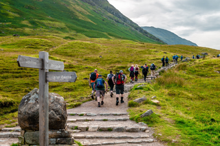 Ben Nevis Schotland vakantie wandelen hiken