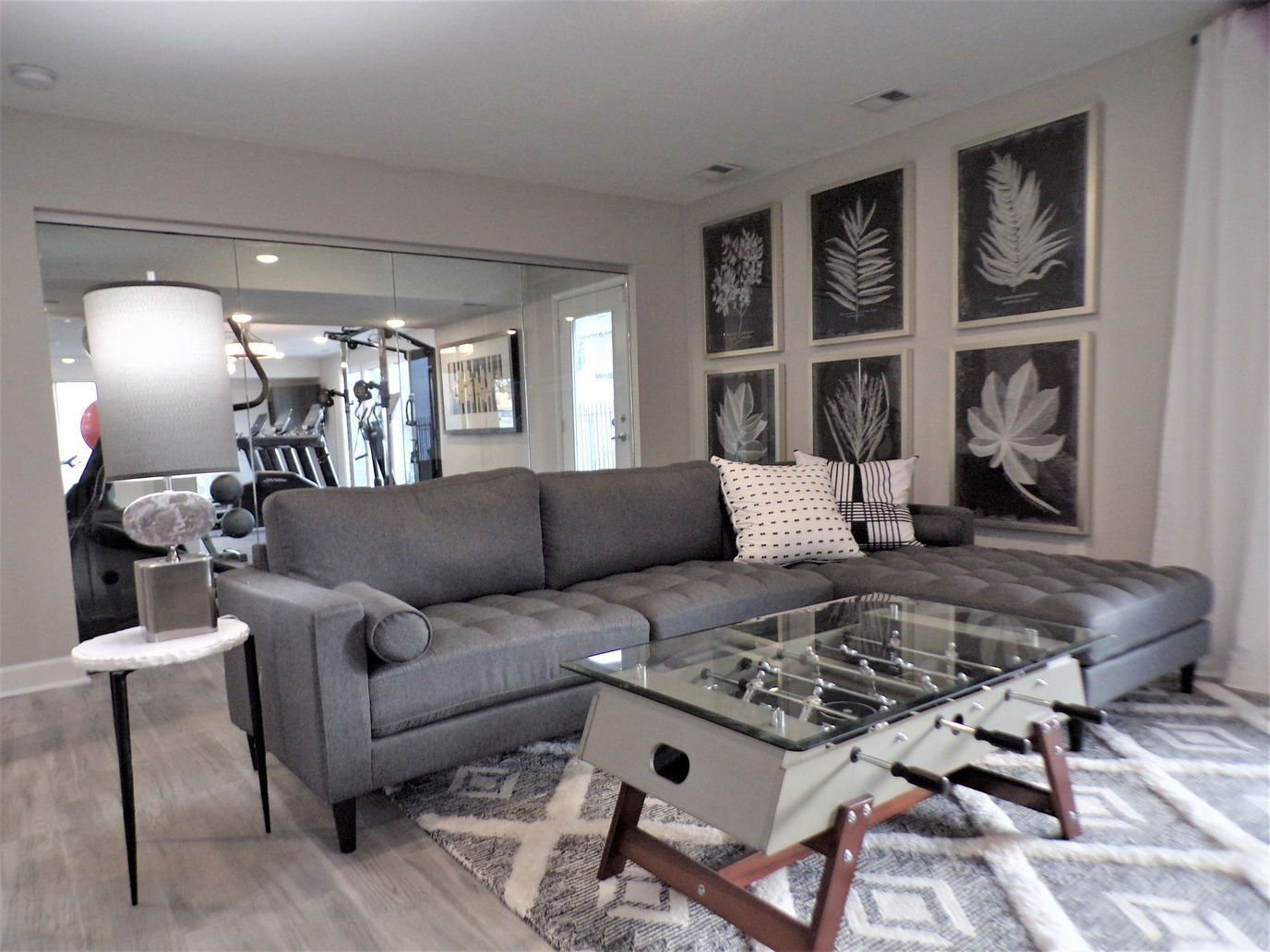 Leasing office bottom floor