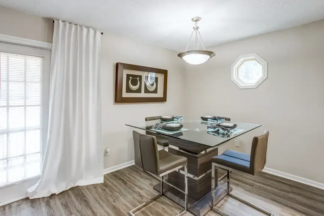 Model dining room