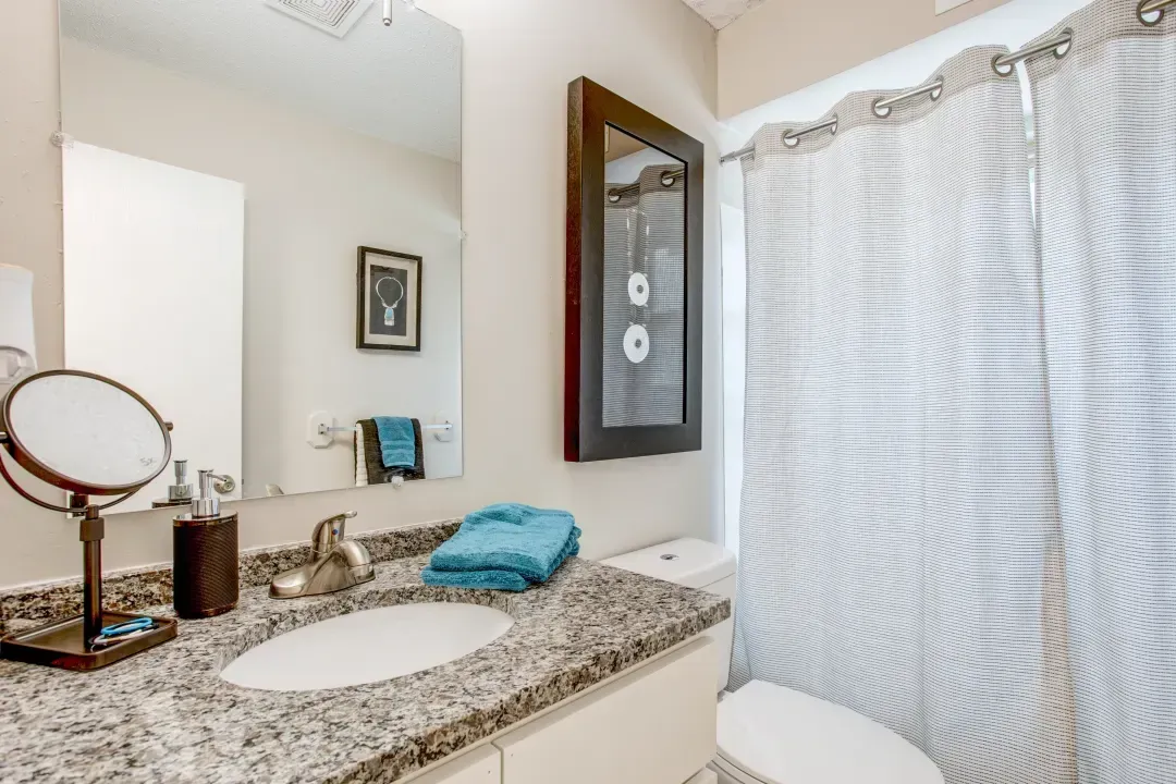 Model bathroom