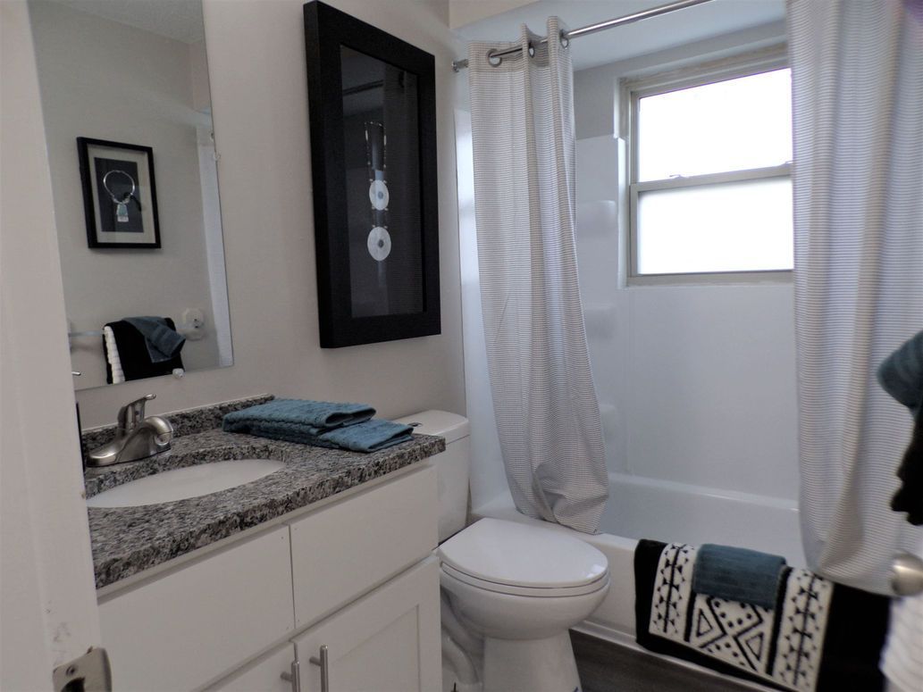 Model bathroom