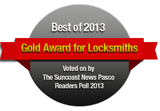 Gold Award For Locksmith - Best Of 2013