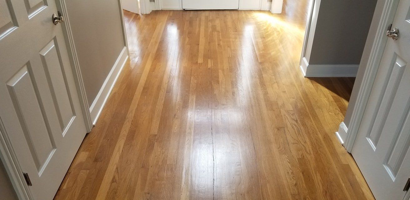 Shiny hallway flooring — Murfreesboro, TN — Drycon of Middle Tennessee
