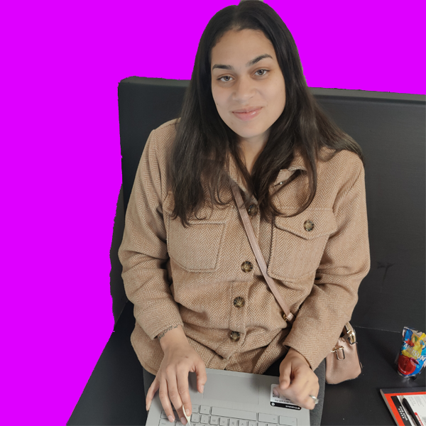 Young woman leaning Evolve Learning 3D Printing Youngstown Ohio