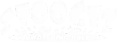 Faint white logo reading “BIG DOG” with small tagline beneath it on a white background