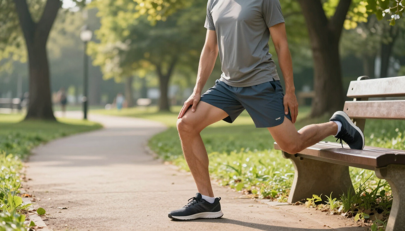 Foot stretches for running and walking