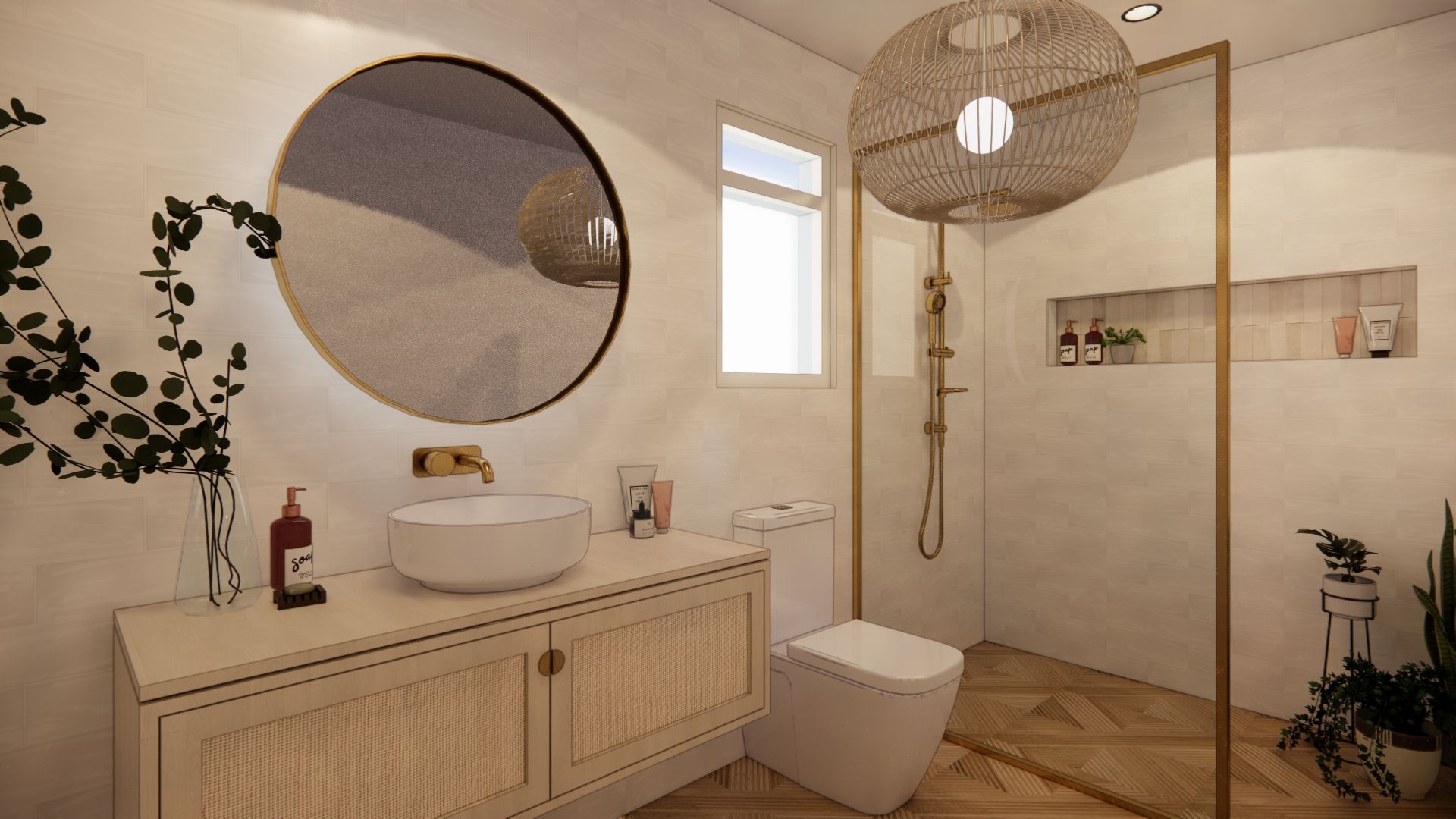 Beach Style Bathroom Package