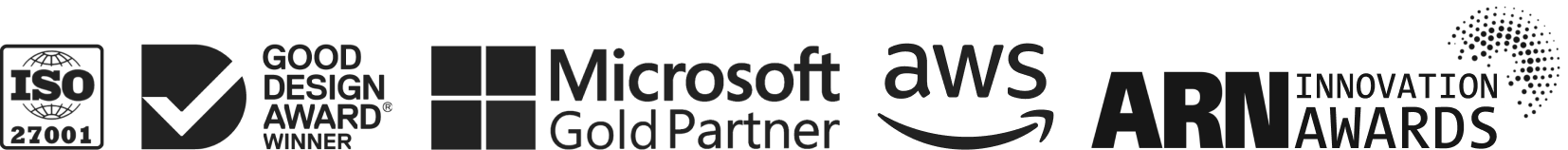 Patient Zero Credentials: ISO 27001 Certified, BuyICT and QITC Government Panel Member, Microsoft Solutions Partner, AWS Partner, Good Design Award Winner, ARN Innovation Award Winner.
