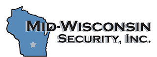 Mid Wisconsin Security logo.