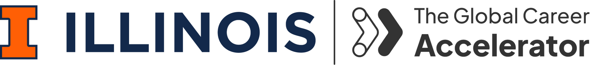 home University of Illinois Urbana-Champaign and The Global Career Accelerator logos