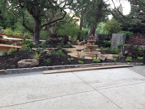 Moraga landscaping remodel project
