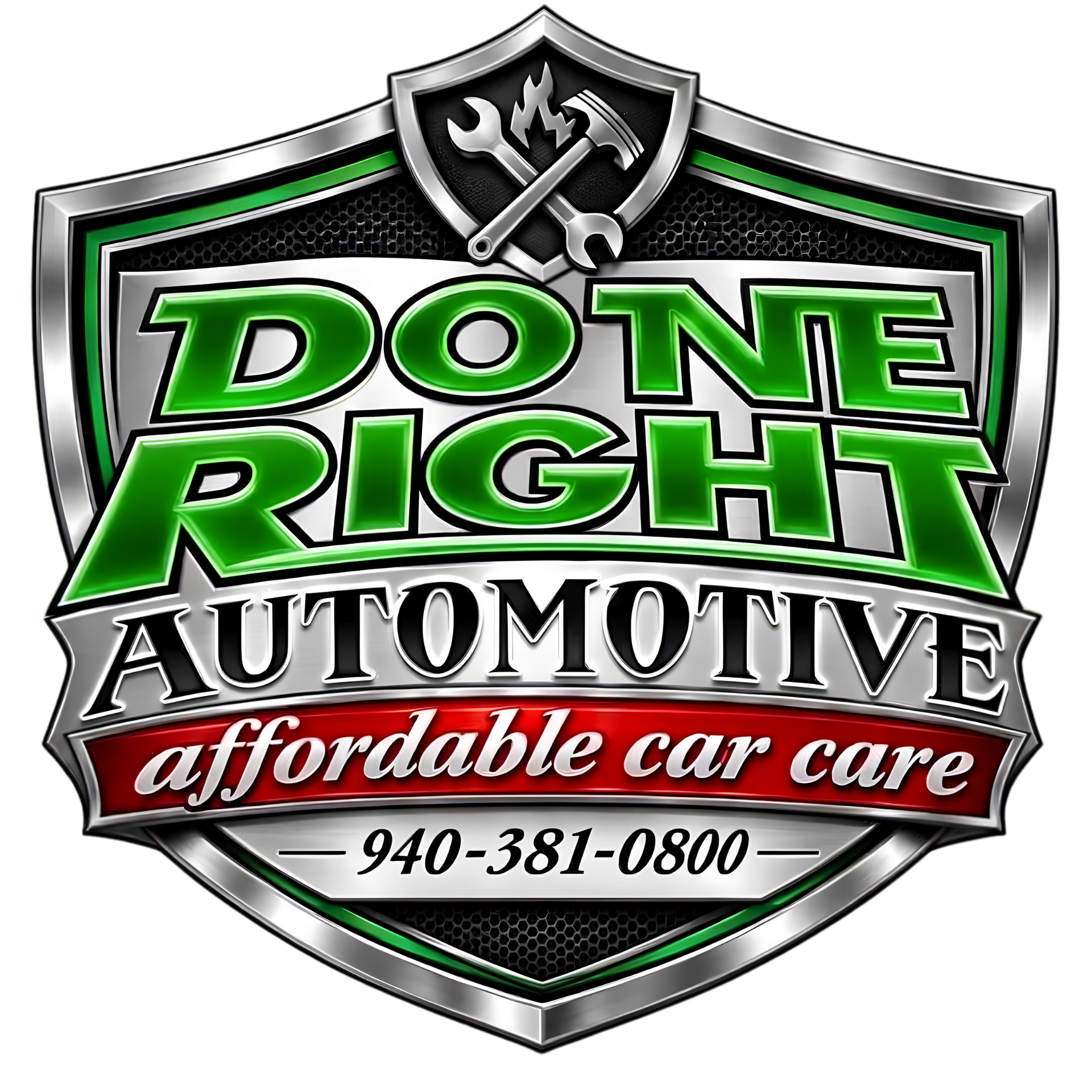Done Right Automotive logo
