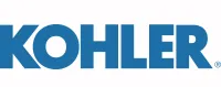 KOHLER logo in blue on a white background