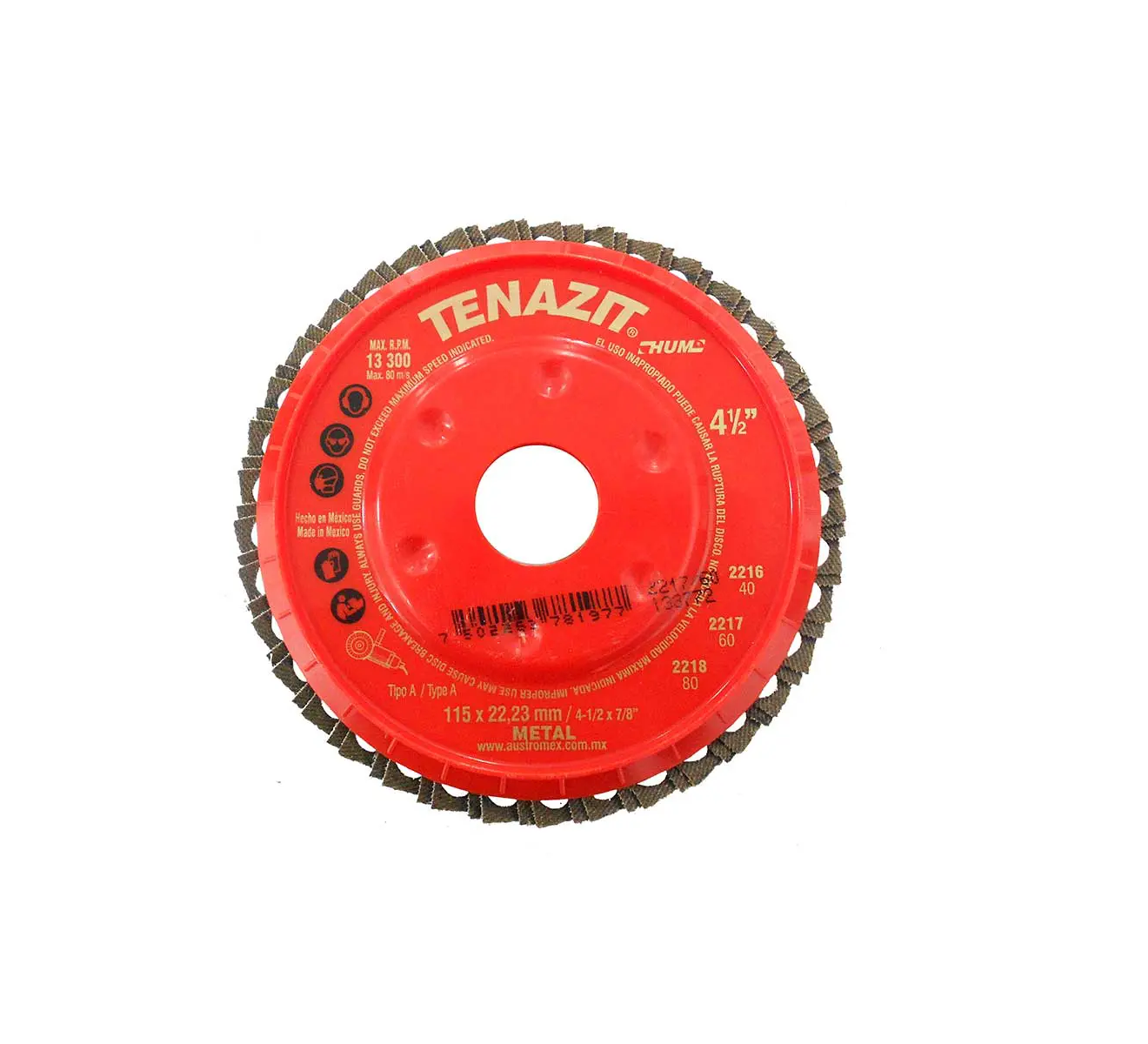 DISCO LAMINADO 7 G-80 TENAZIT