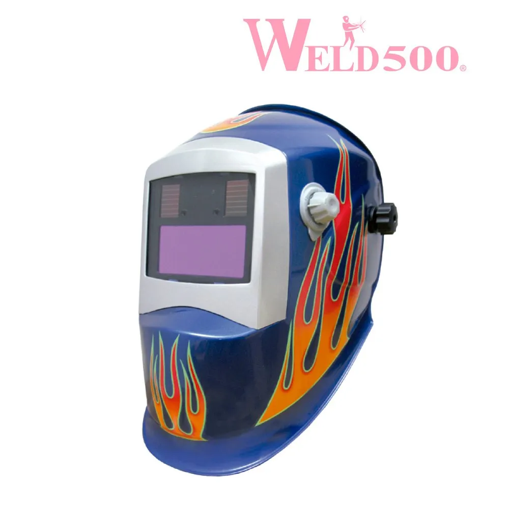 CARETA ELECTRONICA FLAMA AZUL WELD500