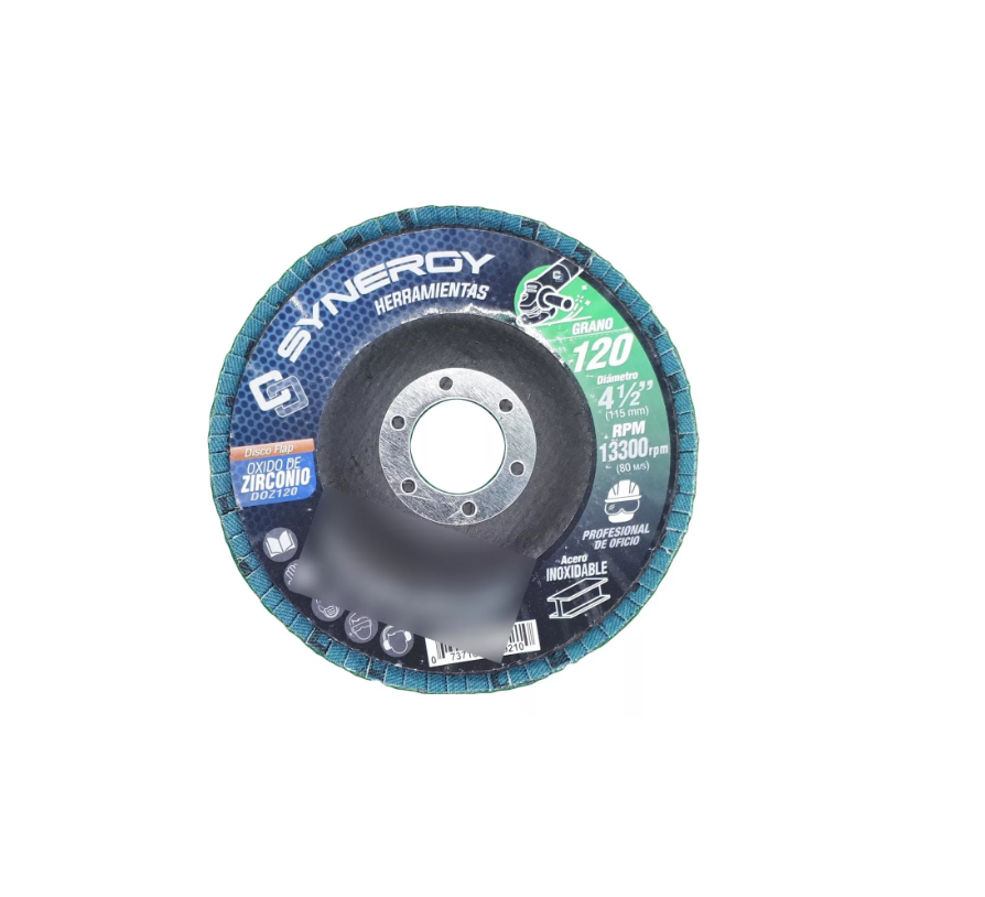 DISCO LAMINADO 4 1/2 G-120 SYNERGY