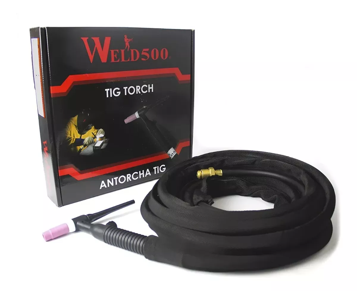 ANTORCHA TIG 200AMP 25 FT FLEX C/VALV ENF/AIRE