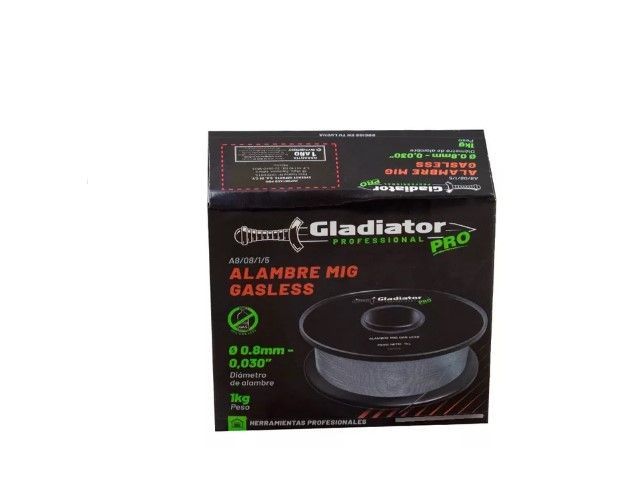MICRO ALAMBRE .030 1KG GLADIATOR
